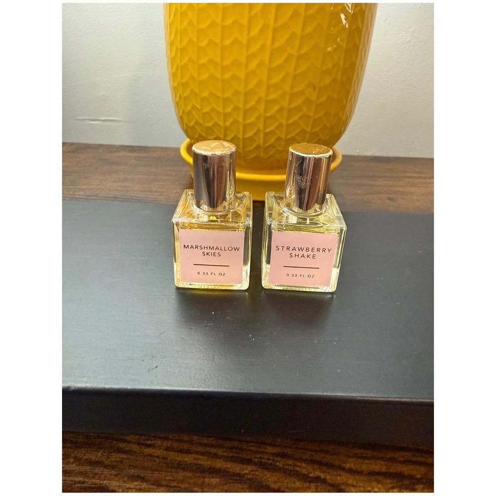 Sand and fog 2x Marshmallow Skies & Strawberry Shake rollerball .33 oz each